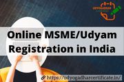Online MSME/Udyam Registration in India