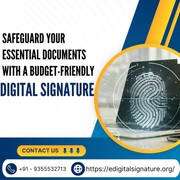 Safeguard your essential documents with a budget-friendly digital sign