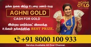 Sell Gold for Cash - Arumbakkam Doorstep Service - Aghni gold